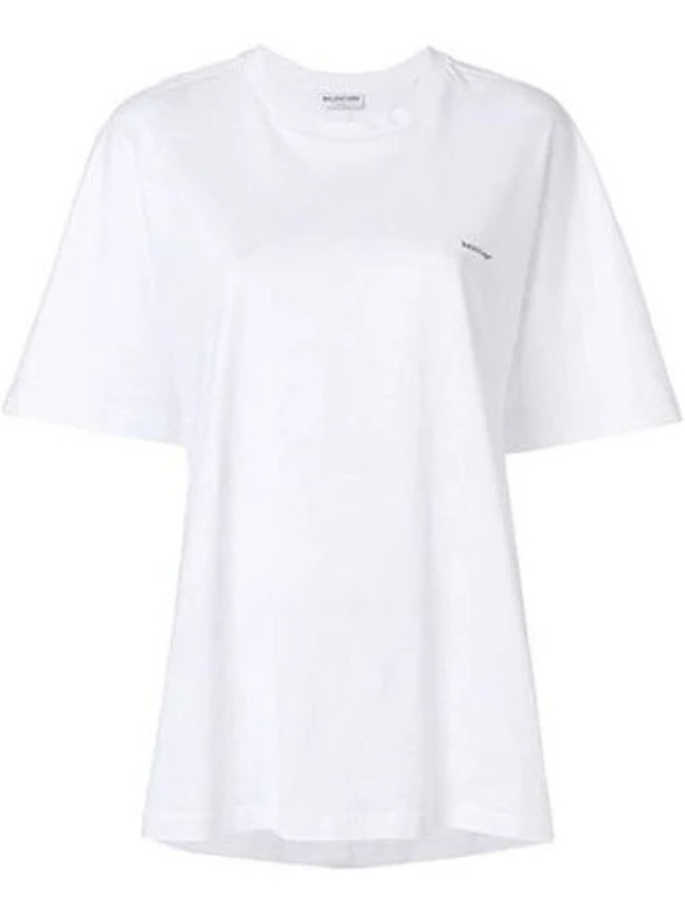 Balenciaga White Oversized Logo Tee Size Medium NWT $750